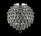 Diyas Coniston 8 Light Ceiling Light in Polished Chrome IP44