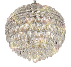 Diyas Coniston 9 Light Large Pendant Light in Polished Chrome with Crystal