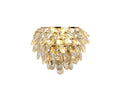 Diyas Coniston Single Wall Light in Gold with Crystal