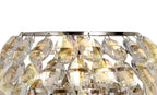 Diyas Coniston Single Wall Light in Polished Chrome with Crystal