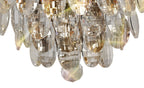Diyas Coniston Single Wall Light in Polished Chrome with Crystal