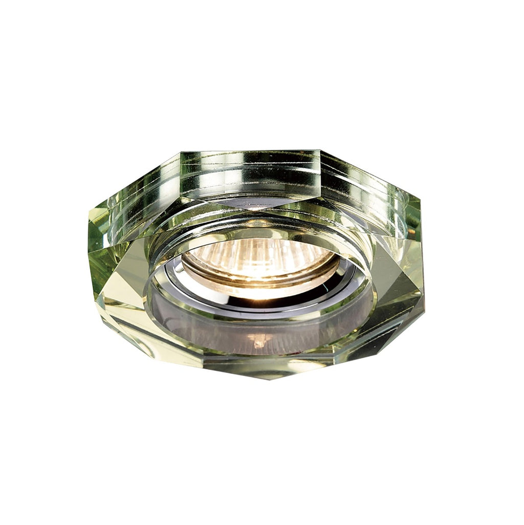 Diyas Deep Hexagonal Recessed Rim in White Wine Crystal - RIM ONLY