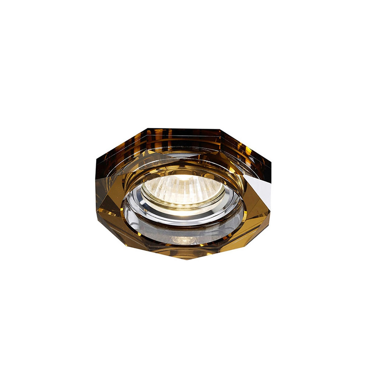 Diyas Deep Hexagonal Rim in Bronze Crystal - RIM ONLY