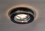 Diyas Deep Round Rim in Black Crystal - RIM ONLY