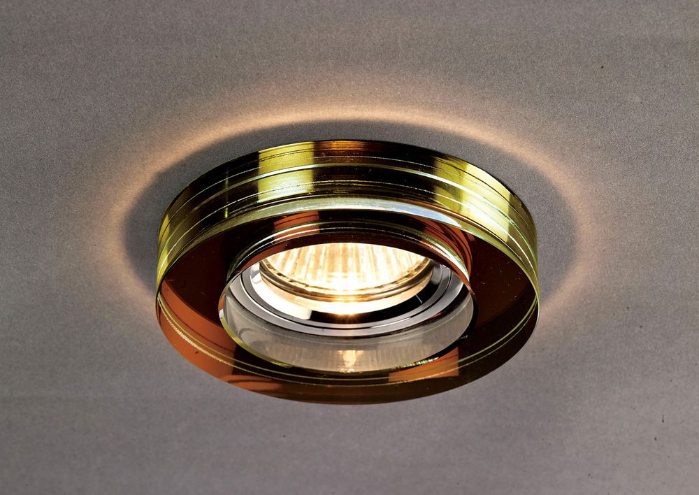 Diyas Deep Round Rim in Bronze Crystal - RIM ONLY