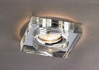Diyas Deep Square Rim in Clear Crystal - RIM ONLY
