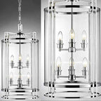 Diyas Eaton 6 Light Pendant Light in Polished Chrome