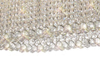 Diyas Empire 14 Light Bar Pendant Light in Polished Chrome with Crystal