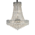 Diyas Frances 14 Light Pendant Light in Polished Chrome with Crystal