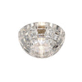 Diyas Ria Dome Downlight in Polished Chrome with Crystal