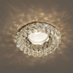 Diyas Round Rim in French Gold  with Clear Crystal - RIM ONLY