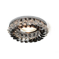Diyas Round Rim in Polished Chrome with Smoked Crystal - RIM ONLY