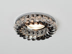 Diyas Round Rim in Polished Chrome with Smoked Crystal - RIM ONLY