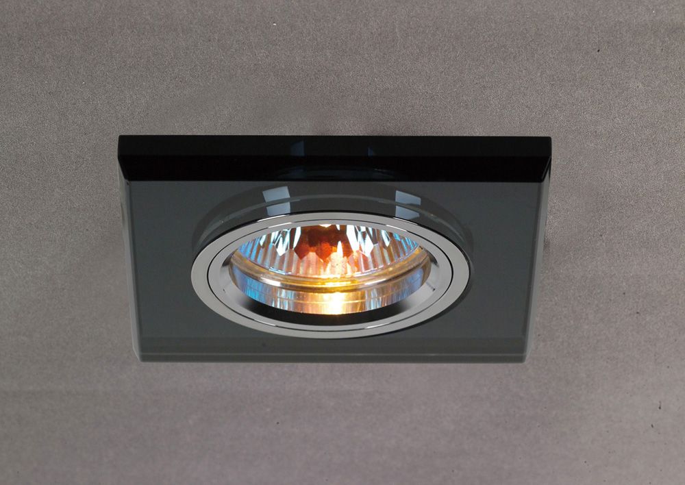 Diyas Shallow Square Rim in Black Crystal - RIM ONLY