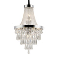 Diyas Sophia 13 Light Pendant Light in Polished Chrome with Crystal