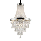 Diyas Sophia 13 Light Pendant Light in Polished Chrome with Crystal