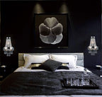 Diyas Sophia 3 Light Wall Light in Polished Chrome with Crystal