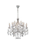 Diyas Torino 15 Light Crystal Chandelier in Polished Chrome