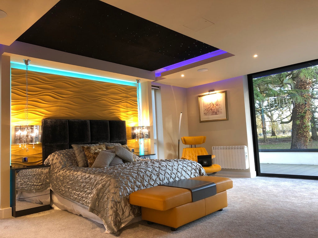 Diyas Trace 3 Light Pendant Light in Polished Chrome with PVC Crystal Shade