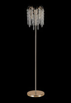 Diyas Wisteria 4 Light Floor Lamp in French Gold