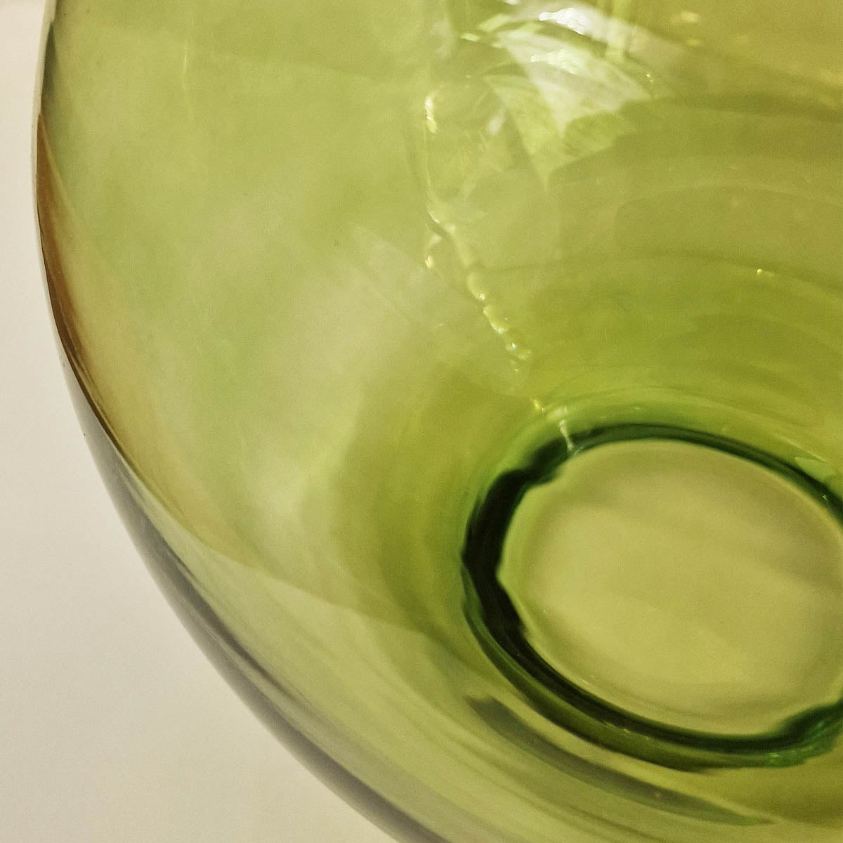 Elstead Kara Table Lamp with Dark Green Glass Base and Handmade Shade