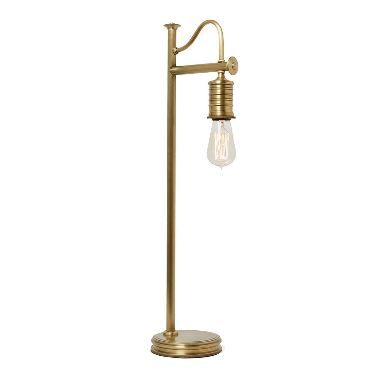 Elstead Douille Table Lamp in Aged Brass