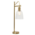 Elstead Douille Table Lamp in Aged Brass