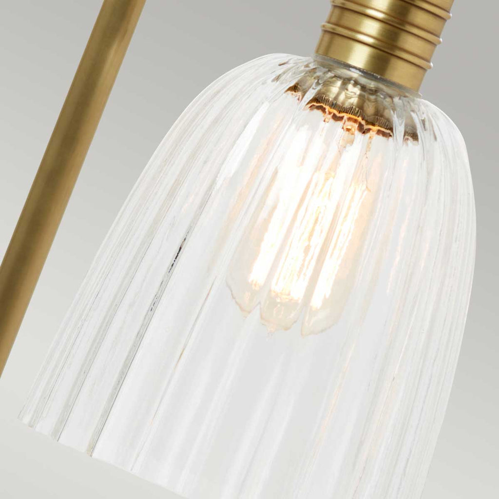 Elstead Douille Table Lamp in Aged Brass