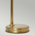 Elstead Douille Table Lamp in Aged Brass