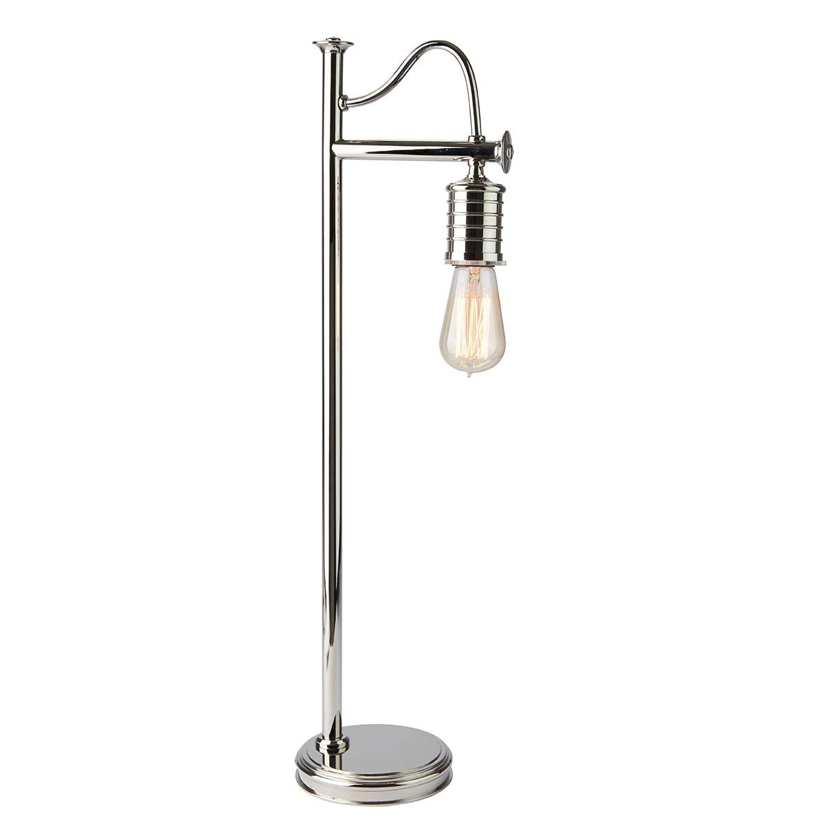 Elstead Douille Table Lamp in Polished Nickel
