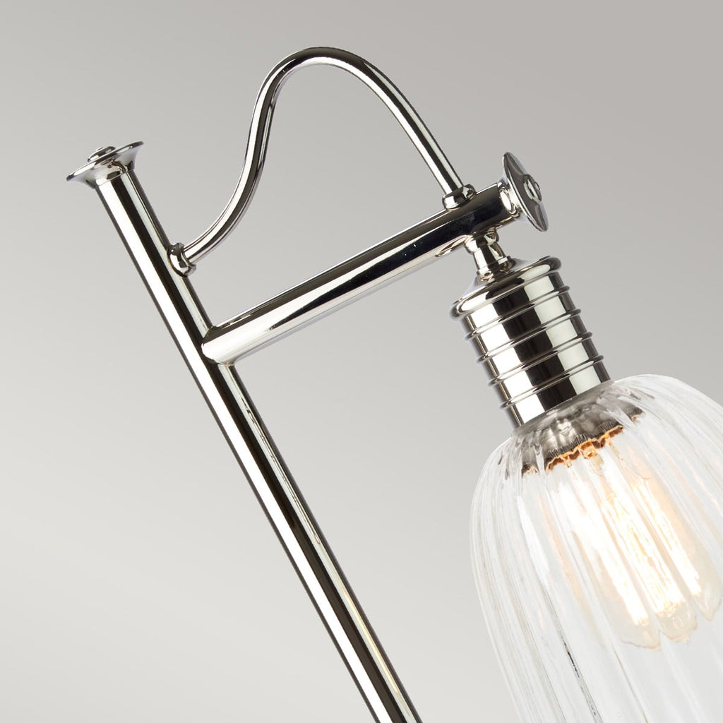 Elstead Douille Table Lamp in Polished Nickel