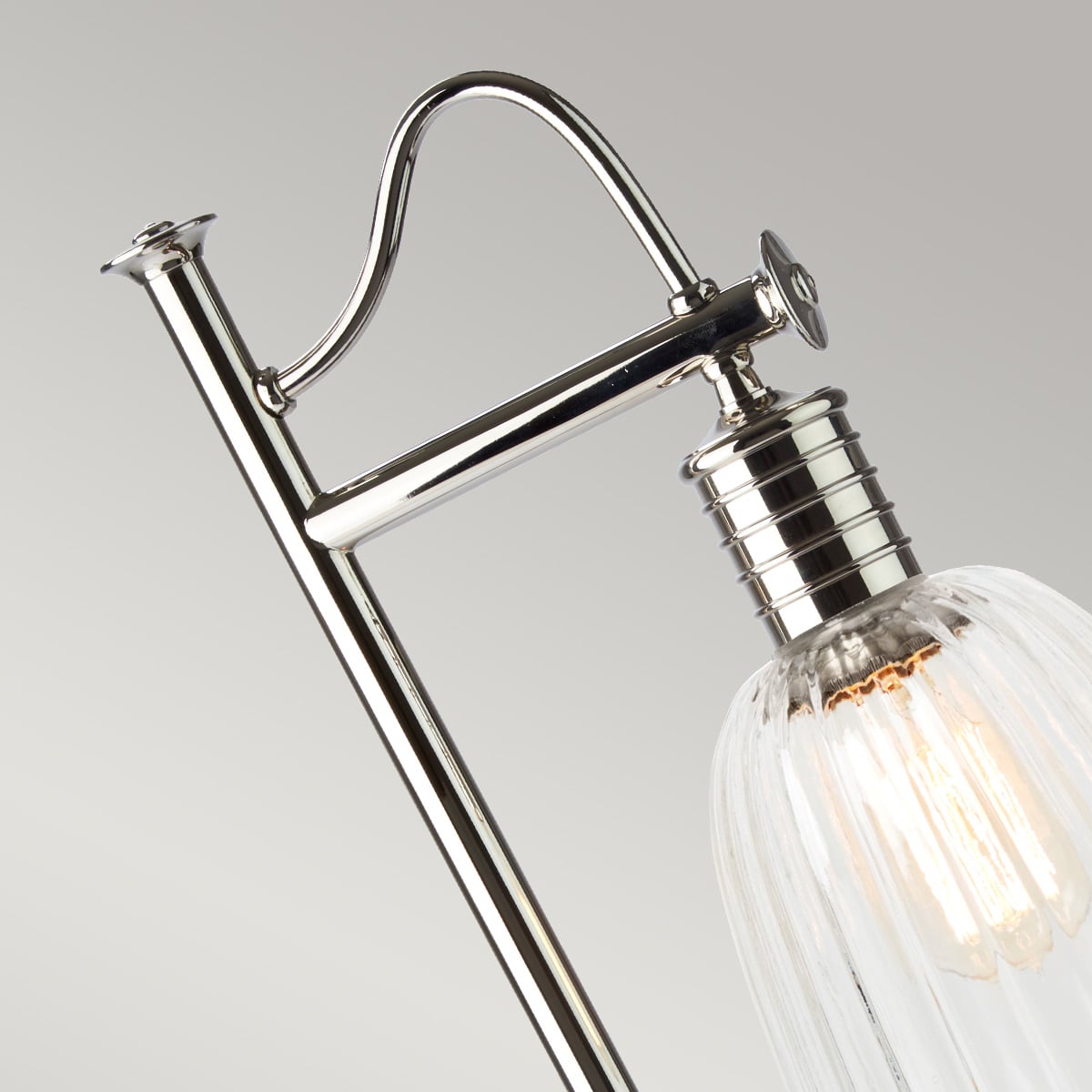 Elstead Douille Table Lamp in Polished Nickel