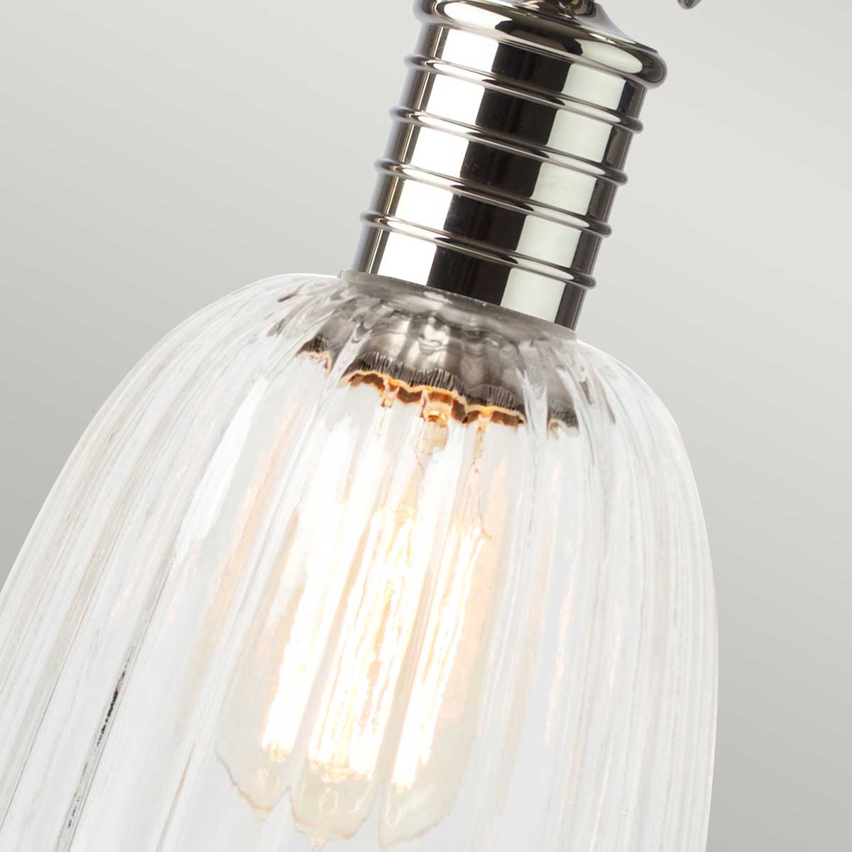Elstead Douille Table Lamp in Polished Nickel