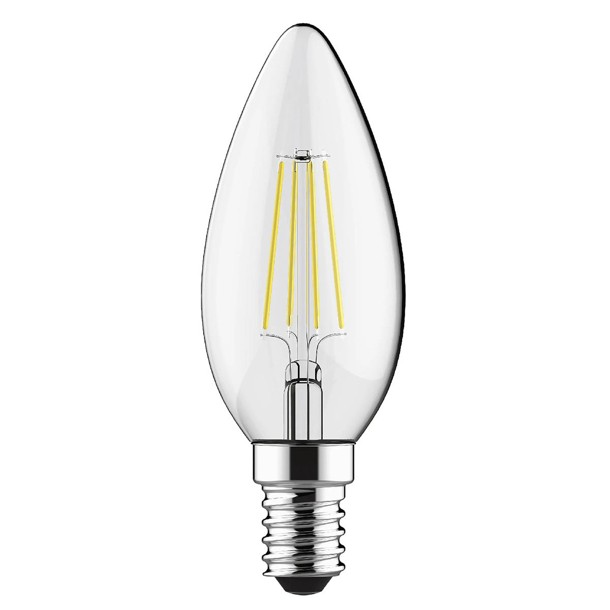 E14 Candle Clear 4W 2700K Non-Dimmable  