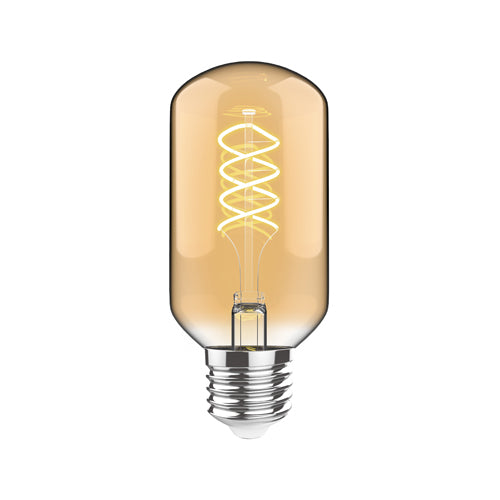 Vintage Tubular E27 LED Bulb 4Watt Extra Warm White 2100K Dimmable