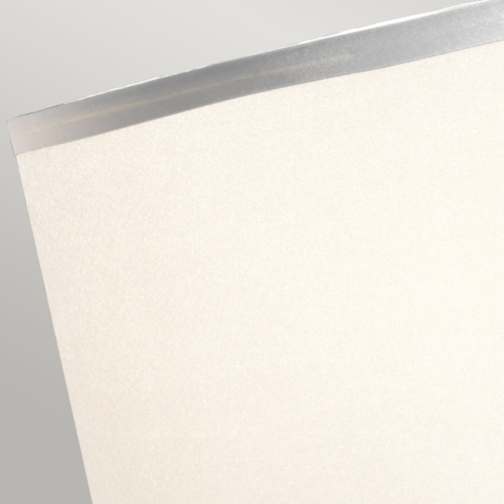 Elstead Aegeus Table Lamp in Polished Nickel with White Marble Base