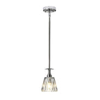 Elstead Agatha 1 Light Bathroom Pendant Light in Polished Chrome