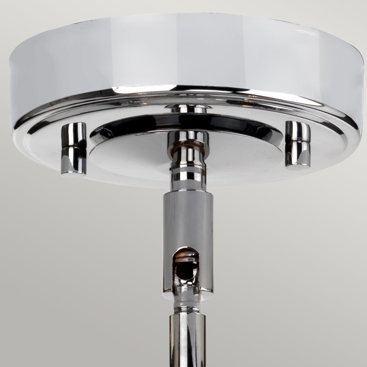 Elstead Agatha 3 Light Bathroom Pendant Light in Polished Chrome