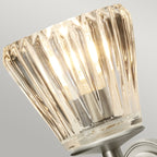 Elstead Agatha Wall Light in Brushed Nickel