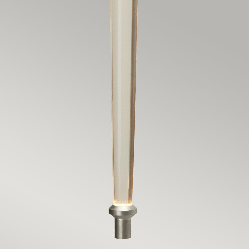 Elstead Agatha Wall Light in Brushed Nickel