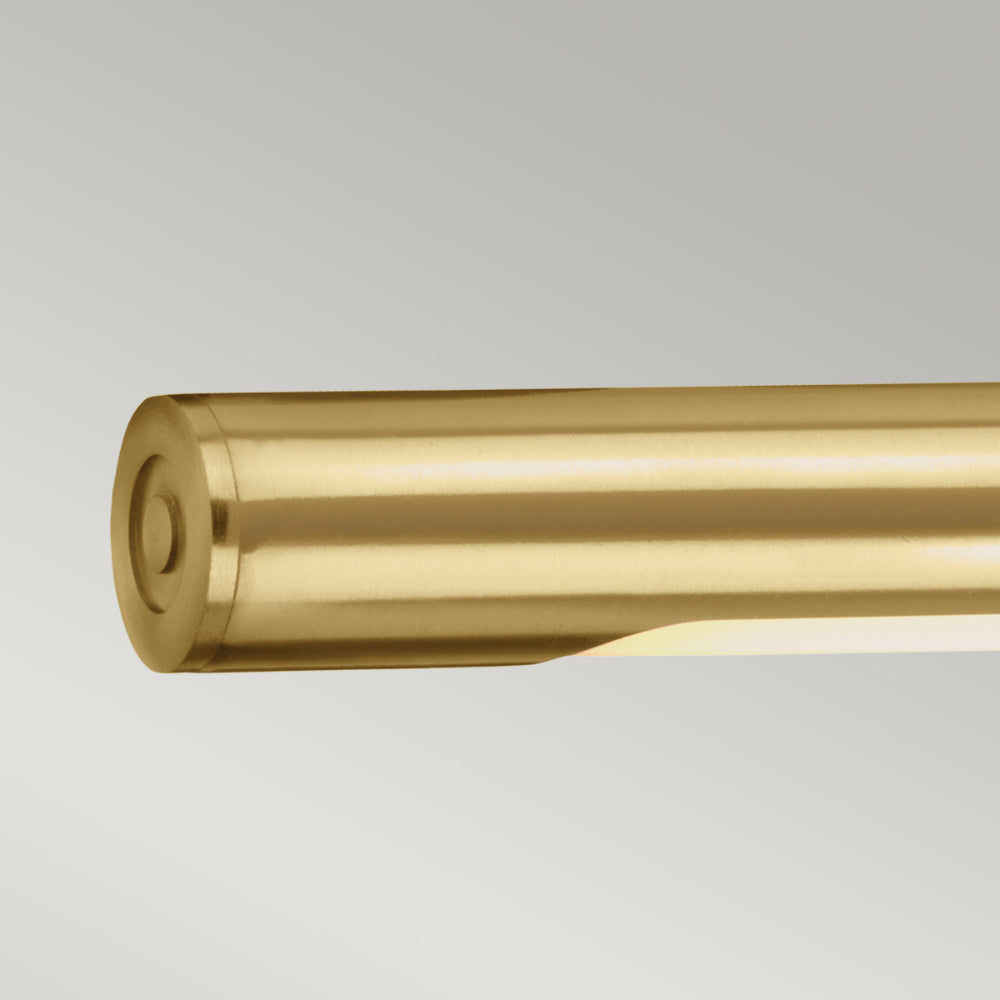 Elstead Alton Large LED Picture Light in Brushed Brass