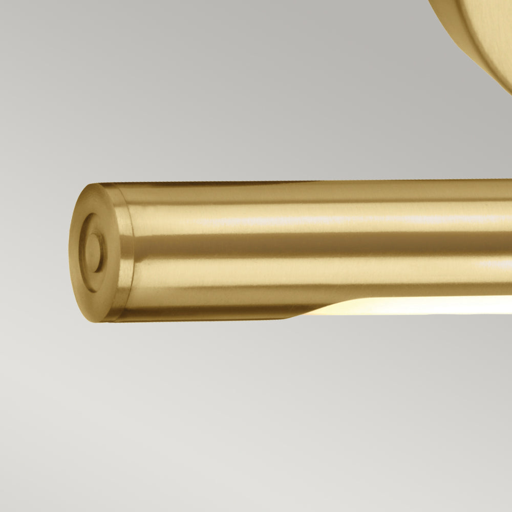 Elstead Alton Small LED Picture Light in Brushed Brass