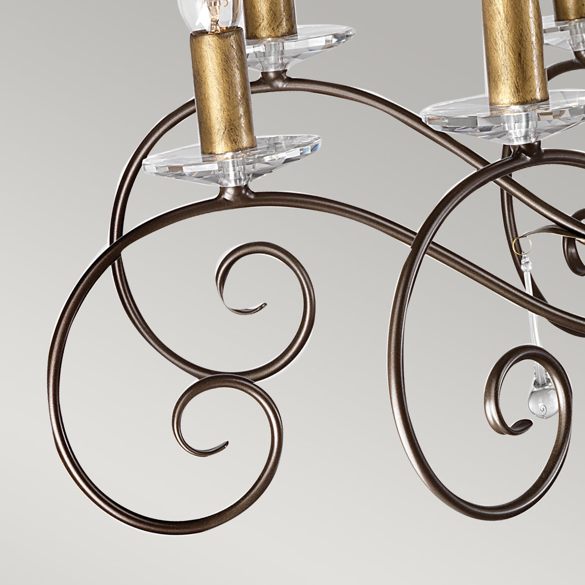 Elstead Amarilli 15 Light Chandelier in Bronze