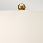 Elstead Amarilli Table Lamp in Bronze with Ivory Shade