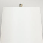 Elstead Ascent Table Lamp in Black with White Shade