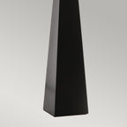 Elstead Ascent Table Lamp in Black with White Shade