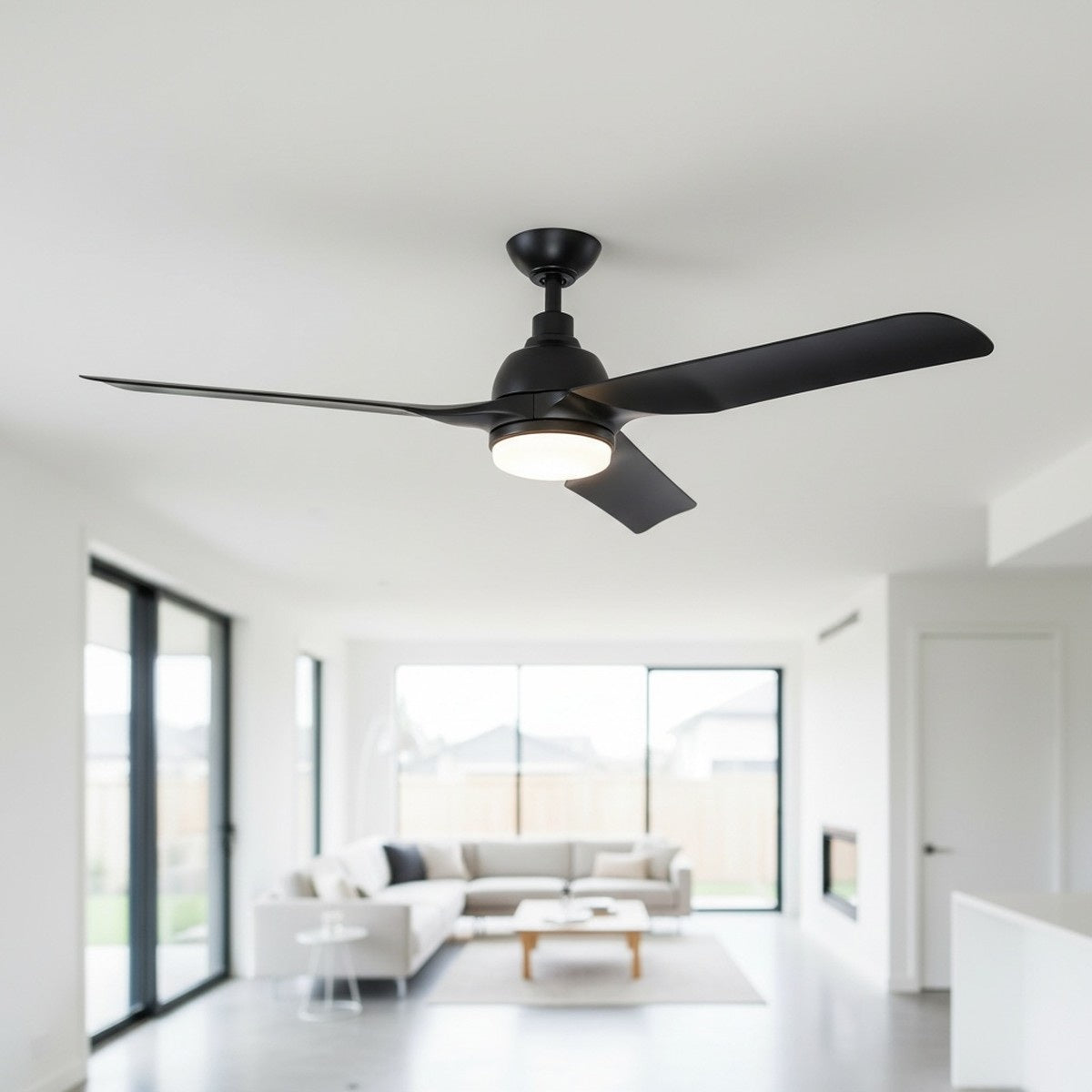 Elstead Aviateur - 52in / 132cm Fan - Matte Black