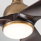 Elstead Aviateur - 52in / 132cm Fan - Painted Walnut
