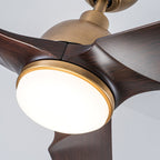 Elstead Aviateur - 52in / 132cm Fan - Painted Walnut