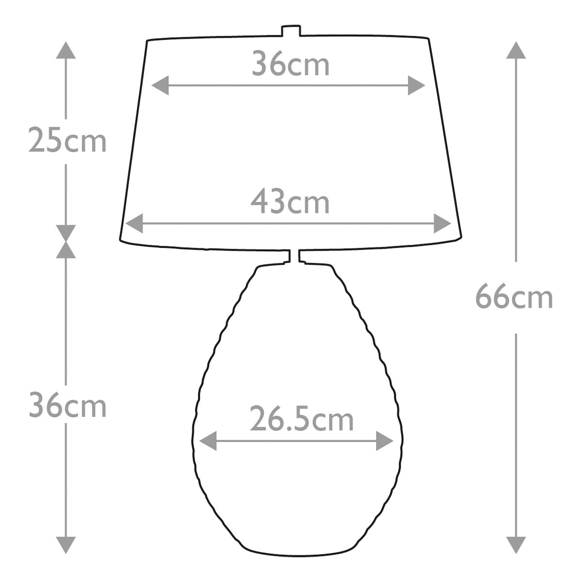 Elstead Brunswick Table Lamp with Ceramic Base